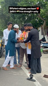 Different religions, one heart ❤️ , India’s 🇮🇳 true strength = unity……………. Editor @framesbykali . . . Do follow @sikkolu__seaman . . . . . . . . . . . #sikkoluseaman #trendingreels #viral #instadaily #telugu #instalike #ganeshchaturthi2025 #ganeshotsav | Sikkolu seaman