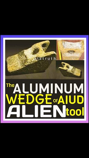 Forbidden truth on Instagram: "In 1974, archaeologists in Aiud, Romania discovered a wedge-shaped object buried approximately 35 feet underground alongside two mastodon bones. The fact that it was discovered alongside mastodon bones would make the artifact around 11,000 years old — but aluminum wasn’t discovered until the early 19th century. To this day, the exact origins and age of the object remain unknown, and scholars have no clue as to how it ended up near bones from thousands of years befo