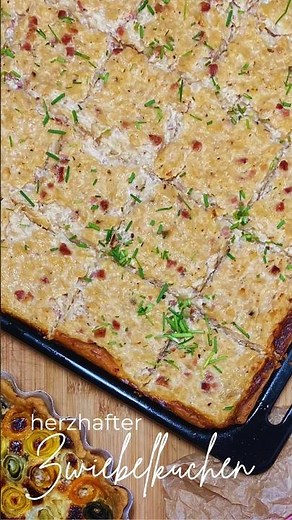 So machst du den besten Zwiebelkuchen der Saison 🧅🔥