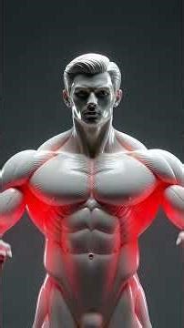 How to Build Muscle Faster in 2025 | The Synergy Effect #shorts #3danimation #health #healthy