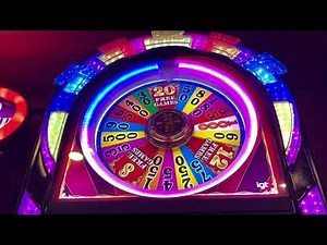 Wheel of fortune slot machine at Harrah’s casino in Lake Tahoe