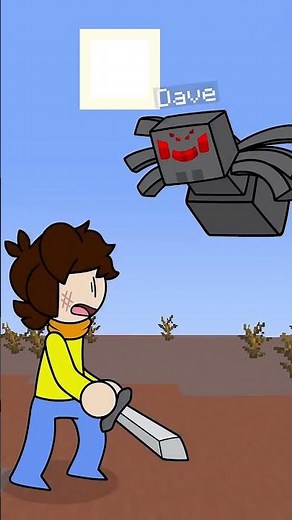 Spiders when the Night ends... #minecraft #shorts