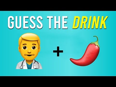Can You Guess The Drink by Emoji? Drink Emoji Quiz