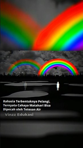 Rahasia Terbentuknya Pelangi, Ternyata Cahaya Matahari Bisa Dipecah oleh Tetesan Air!.