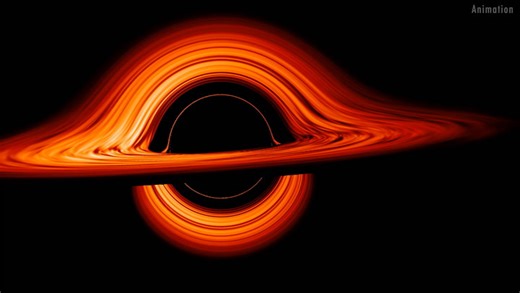 Hubble view of runaway black hole leaves massive streak of stars in its wake