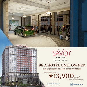 Megaworld's first premier hotel in Capital Town Pampanga can be your own. The first 374-room Savoy Hotel will be constructed by Megaworld in the bustling Capital Town Pampanga. Megaworld will introduce its renowned Savoy Hotel brand to Northern Luzon. Expect to relish world-class hospitality infused with local tradition and culture at Savoy Hotel Capital Town. To discover how to invest in Savoy Hotel Capital Town, inquire now. | Capital Town Pampanga by Megaworld