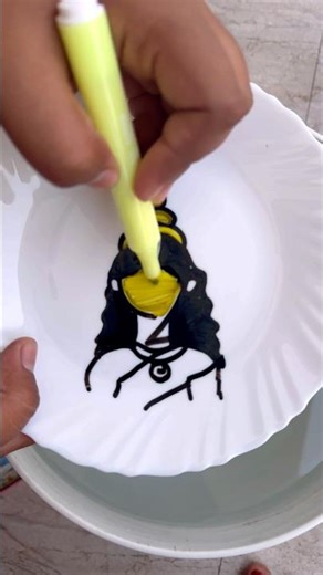 2 = Durga maa drawing tutorial with magical pen #shorts