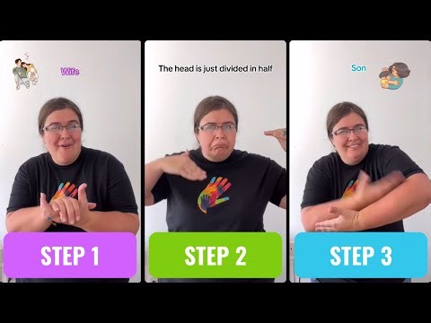 Tutorial: ASL Family Signs for Beginners | Easy-to-Memorize ASL