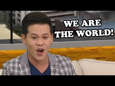 Marcelito Pomoy Singing "WE ARE THE WORLD"