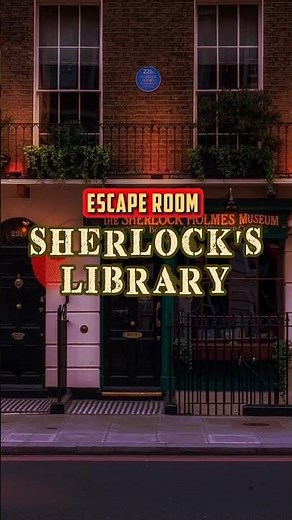 Sherlock’s Library | Escape Room | All In Adventures