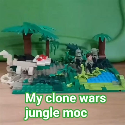 My clone wars jungle moc #lego #starwars #cool #moc