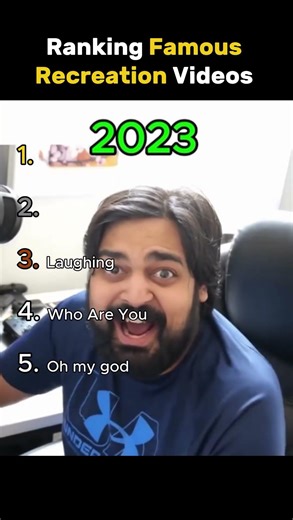 Ranking The Most Viewed Recreation Videos #viral #nostalgia #funny