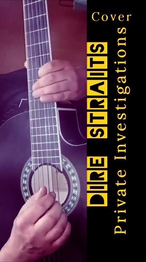 Dire Straits - Private Investigations - live at Frascati - #guitar #cover #video #shorts