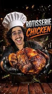 The Perfect Sunday Rotisserie Roasted Chicken! 🍗