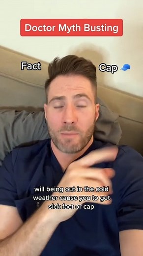 Will the cold weather cause you to get sick? Fact or cap. #factorcap #virus #doctor | Doctor Joe