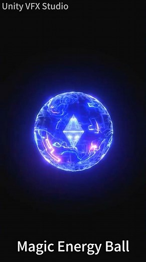 Unity Game VFX：Magic Energy Ball #gamevfx