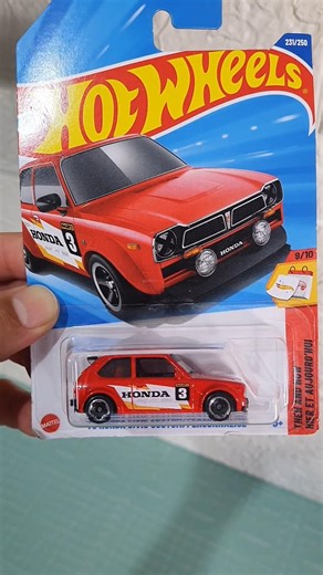 HONDA CIVIC 1973 CUSTON from Hotweels #hondacivic #hotwheels #miniatures #1972