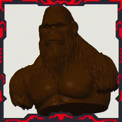 Bigfoot Sasquatch Bust Statue