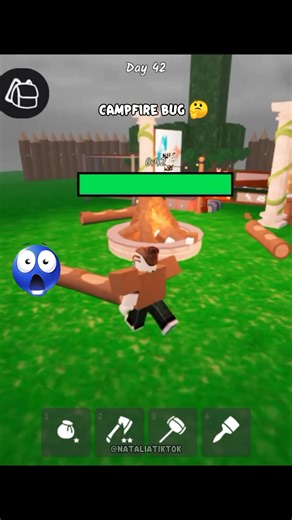 Campfire bug 99days #roblox #shortsfeed #game #gamerlife #gameplay #shorts