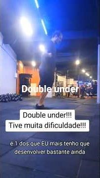 Rotina CrossFit Lifestyle Desafio Double Under e Single Under