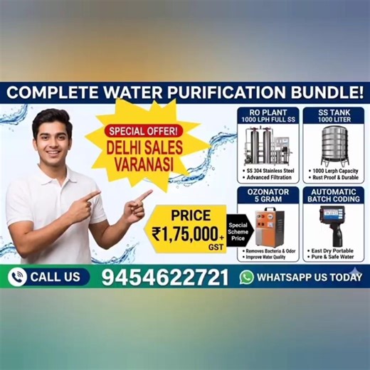 Best RO Plant & Bottling Machine Combo Offer 2026 | Pure Water Solution