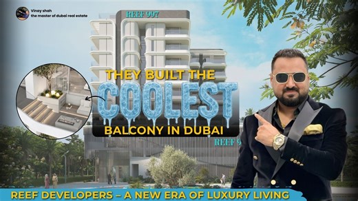 12K views · 153 reactions | Dubai's Next Big Developer ? Reef Luxury Developments Project Explained CALL: +971585874647 ️ What’s New at Reef Developments:  Sunken Balcony Design; a unique architectural feature that blends privacy, natural light, and outdoor comfort, creating a serene space for relaxation all year round. ❄️ Winter Garden Concept; a stunning, temperature-controlled garden that brings nature indoors, perfect for all seasons. | Vinay Shah | Facebook