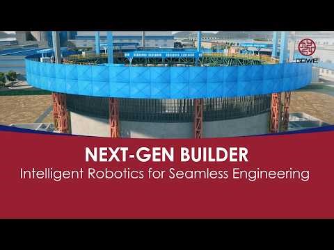 The Future of High-Rise Construction: GOWE Smart Building Machine in Action 🏗️