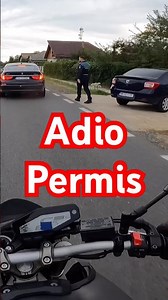 Așa pleacă permisul! #driving #license #motovlog #police