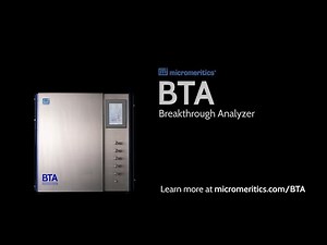 Micromeritics BreakThrough Analyzer - Product Overview