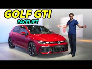 VW Golf GTI facelift unveiled - REVIEW 2024