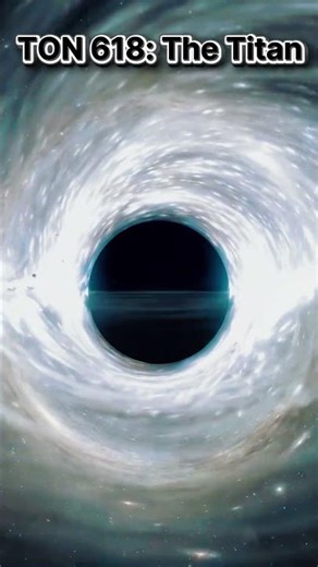 This Black Hole Is Bigger Than Our Entire Solar System #space #astronomy