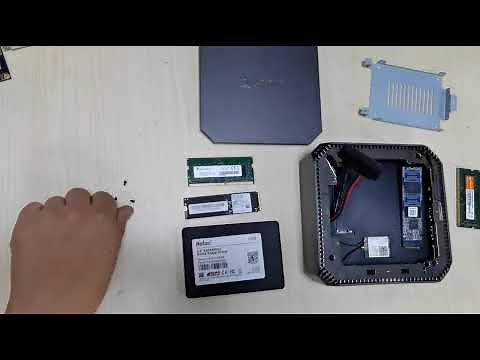 how to upgrade memory and add hard disk for expansion! CK2 ACEPC MINI PC 2020