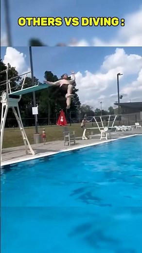 Others Diving vs This Guy 🤯☠️ #shorts