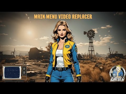 Fallout 4: Main Menu Video Replacer / Заменитель заставки главного меню