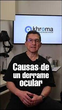 🔴 ¿Te salió un derrame en el ojo?