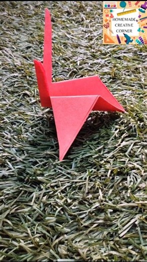 Deer origami | Paper craft animal - Homemade Creative Corner