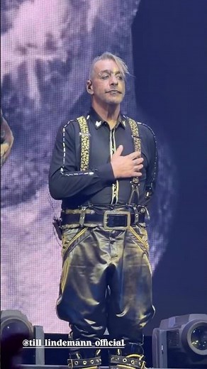 Rammstein - Till Lindemann Close Up Finish & End Show Last Asia Tour 2026 #rammstein #tilllindemann
