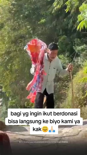 Donasi untuk Kakek Enjun dan Keluarga