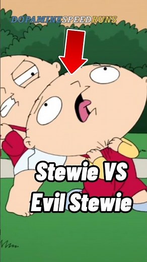 Family guy stewie fights evil stewie #familyguy #blowup #foryou #clone #vs #fyp #trending