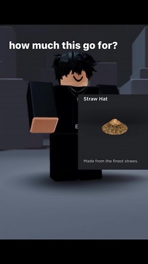 i wanna get it sooo bad 😩 #fyp #strawhat #roblox