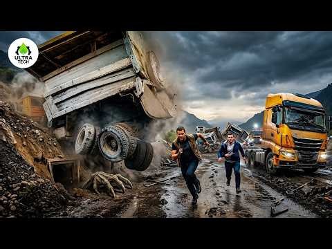 Shocking Heavy Equipment Fails & Incredible Operator Skills | Biggest Truck, Excavator Compilation