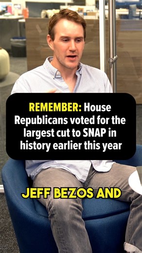 50K views · 2.2K reactions | More food is about to be ripped off people’s tables because of Republicans’ shutdown, and they can’t be bothered to work on reopening the government to keep grocery costs from rising. | Democrats | Facebook