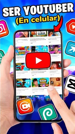 Apps to become a YouTuber on your phone (Free)
