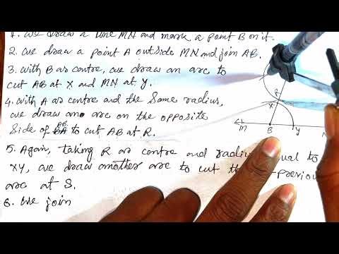 Class 7 My Essential Mathematics Chapter 12: Construction | Parallel Lines – Exercise 12.1 Solution