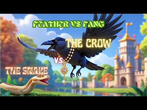 🐦🐍 The Crow and The Snake | Moral Story for Kids | Animated Panchatantra Tale
