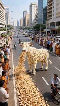 From One Cashew to a Magical Cow | Emotional AI Story | #aividiotu #hailuoai #minimax #aivideo