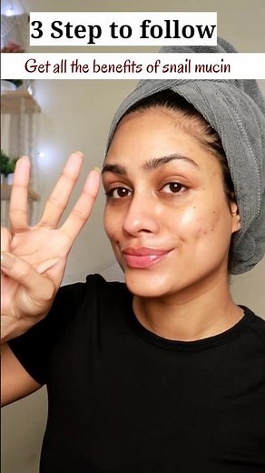 3 Steps to follow to get all the benefits of Snail mucin| Dermaco's snail peptide serum