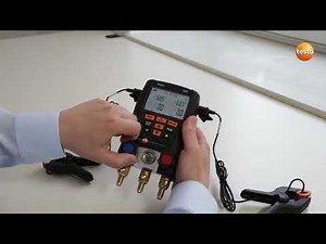 Digital manifold testo 550: Basic settings (2/4) | Be sure. Testo
