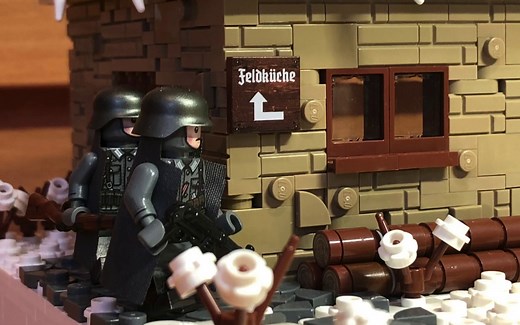 【乐高第三方】【MOC】TIMELAPSE LEGO WW2 Battle of Moscow 1941 MOC（TheLegoCrew）