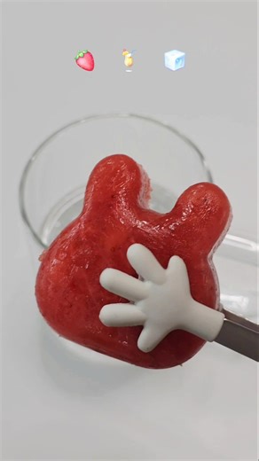 rabbit strawberryade 🐰🍓 딸기 에이드 만들기♡